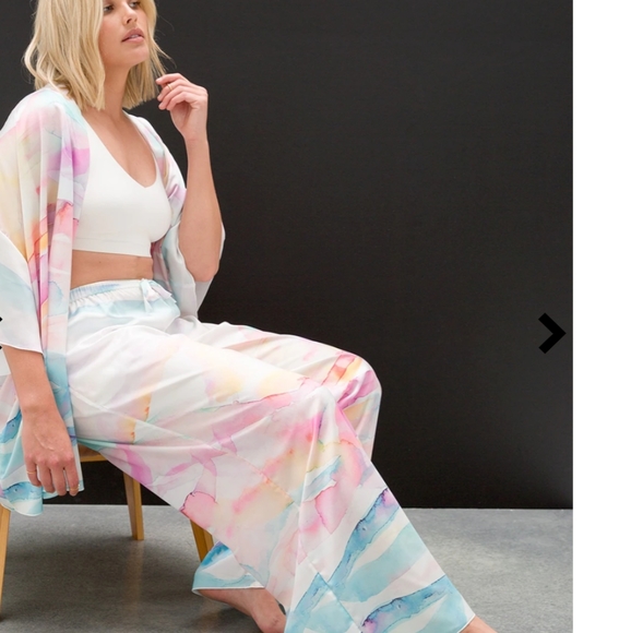 Soma Other - 🆕 Soma Satin Wide Leg Pant, NWT